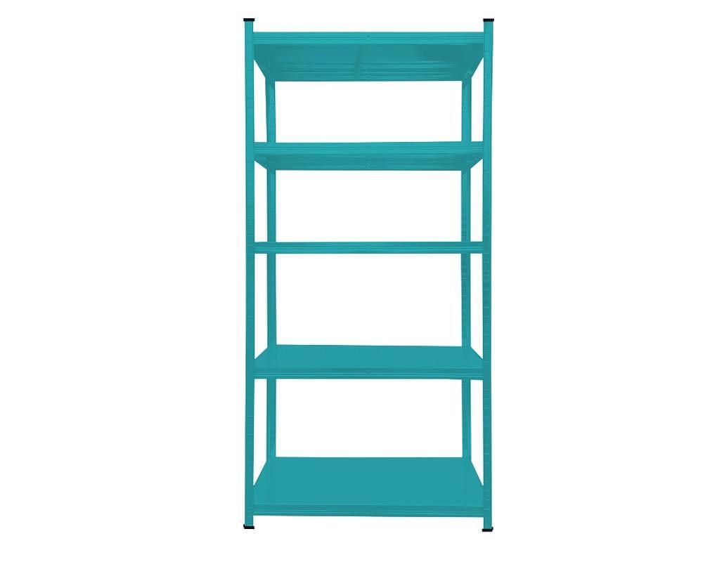 Метален стелаж Popular - 5 рафта, 150 х 75 х 40 cm, различни цветове