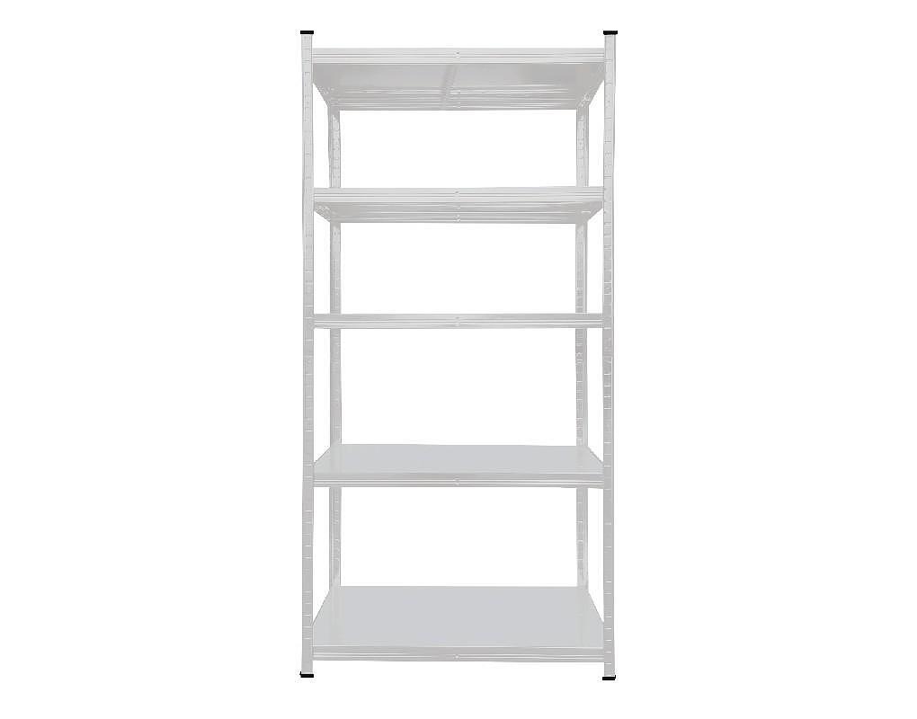 Метален стелаж Popular - 5 рафта, 150 х 75 х 40 cm, различни цветове