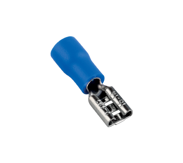 Кабелен накрайник женски FDD 1.25-187/ЧЕРВЕН (100 БРОЯ В ПАКЕТ) Elmark
