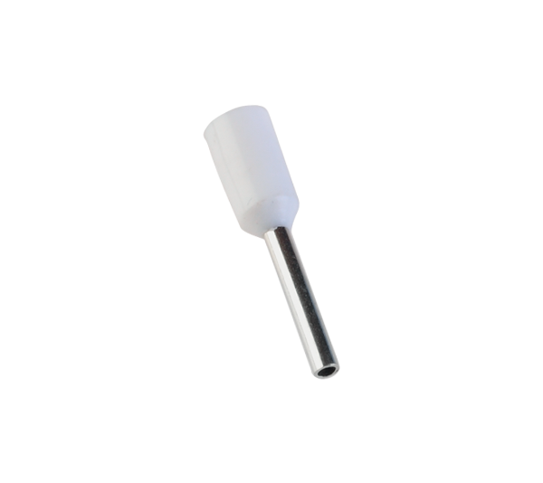 Кабелен накрайник Е 0508/БЯЛ (100бр в пакет) Elmark