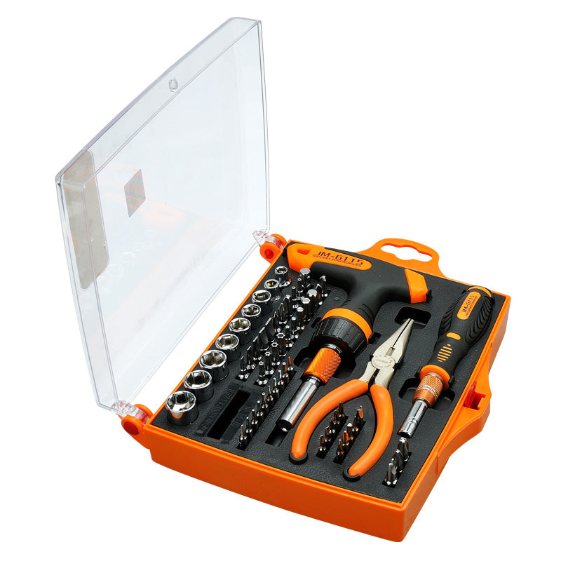 К-т прецизни инструменти JM-6115 60 части Jakemy
