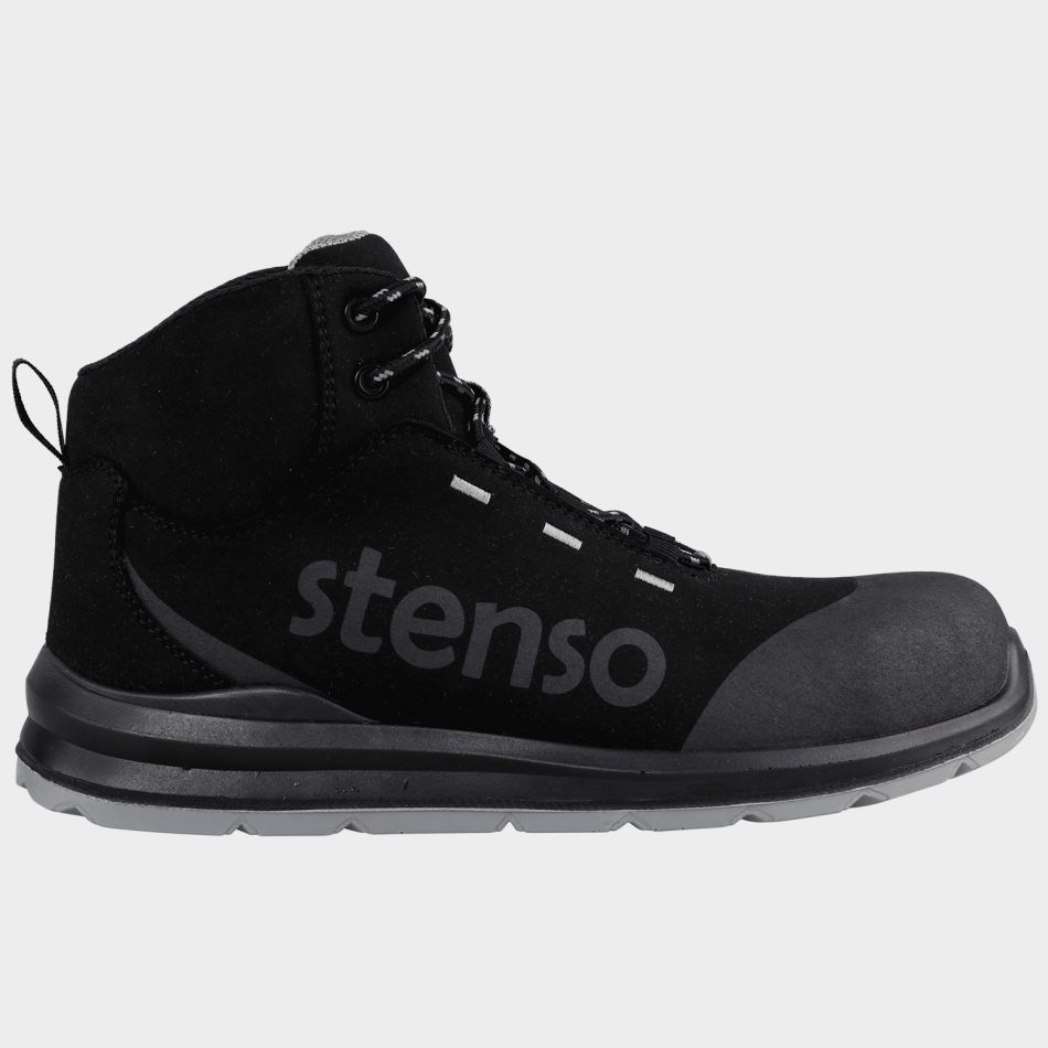 Високи работни обувки JETT BLACK ANKLE MF S3
