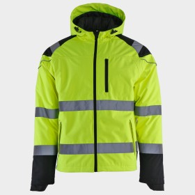 Мъжко работно яке PRISMA HV YELLOW сигнално жълто JE4844 STENSO
