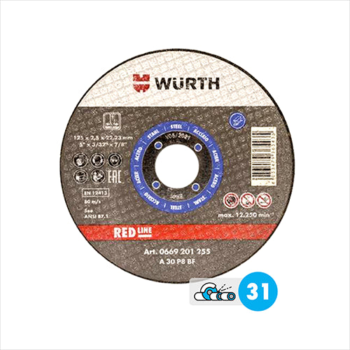 Диск за рязане Red Line Metal Wurth ф230х3мм