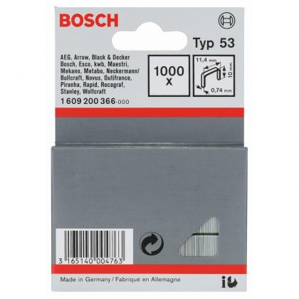 Скоби за такер Bosch 10/10 1000бр