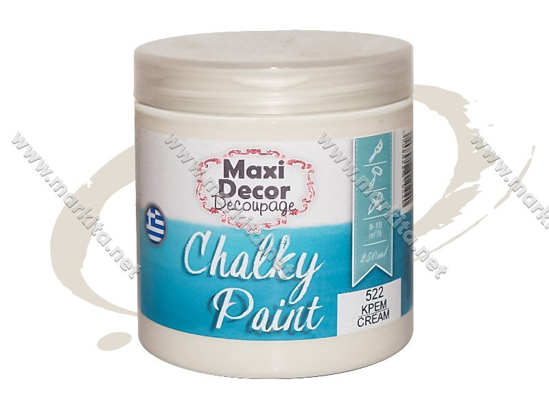 Chalky Paint тебеширена боя 250мл цвят 522-Cream