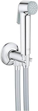 GROHE комплект за хигиенен душ TEMPESTA-F със стенно коляно със спирателен клапан и поставка за душ 26359000