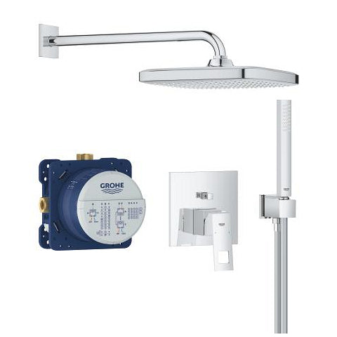 Смесител за вана/душ за вграждане GROHE EUROCUBE/TEMPESTA CUBE 250 25289000