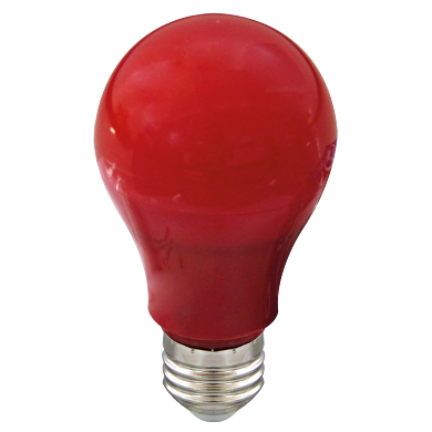 LED Крушка с червена светлина UltraLux 6W, E27 220V AC