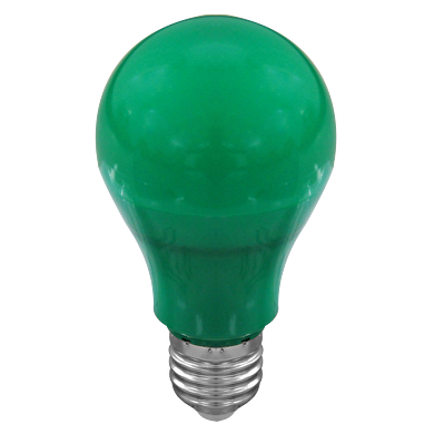 LED Крушка с зелена светлина UltraLux 6W, E27 220V AC