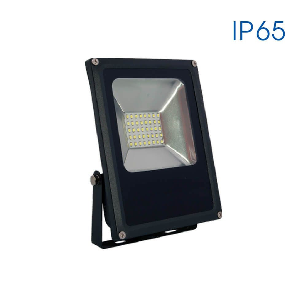 LED ПРОЖЕКТОР VIVALUX HELIOS LED SMD ∙ 20W ∙ ЧЕРЕН ∙ 6400K ∙ IP65