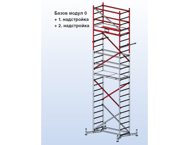 CLIM TEC-2 краен модул за алум.скеле