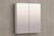 ПВЦ шкаф за баня горен 60х70х13.5см огледален ICP 6049-2/6070 WHITE/Inter Ceramic