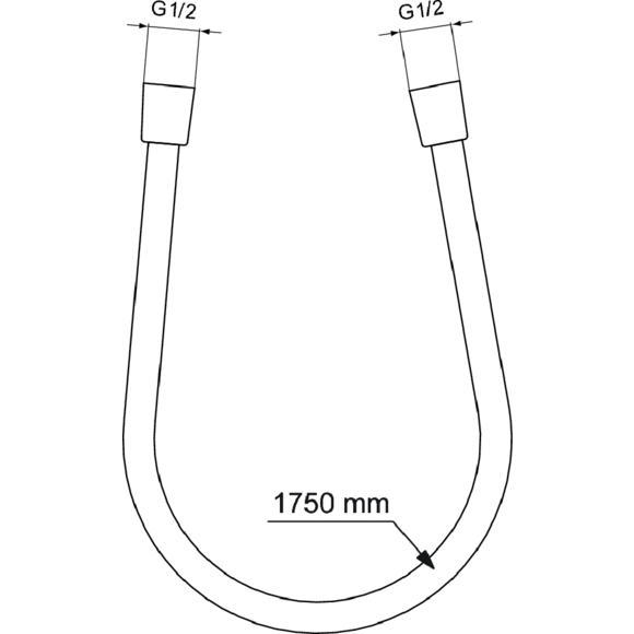 Шлаух за ръчен душ Idealflex BE175AA /Ideal Standart