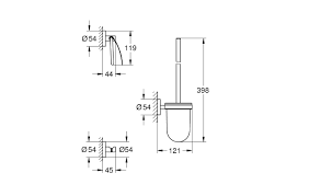 GROHE комплект аксесоари за баня Essentials 40407001