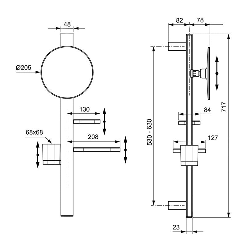 Козметично огледало BD589XG/Ideal Standart