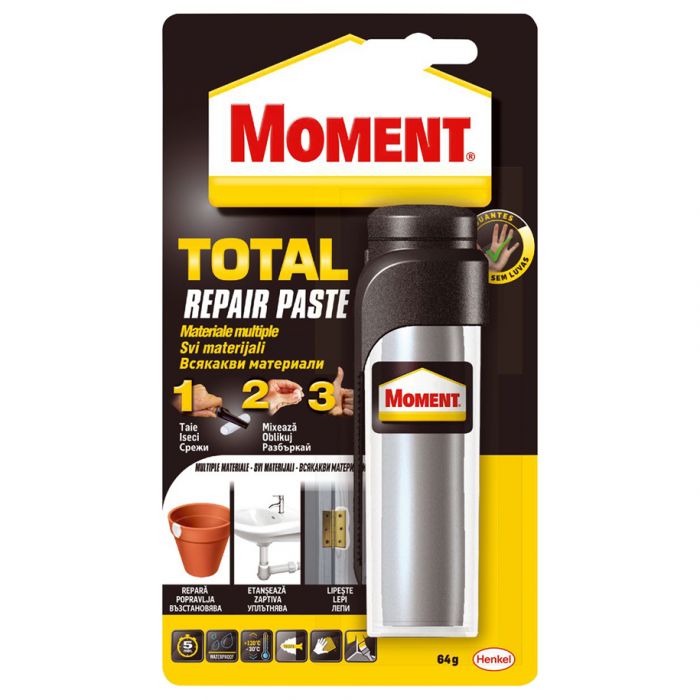 Moment Total Repair Paste лепило-паста за всякакви материали 64г 2668494