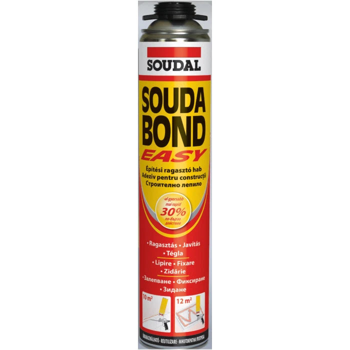 Soudal ПУ лепило Soudabond Easy пистол.750мл 123126