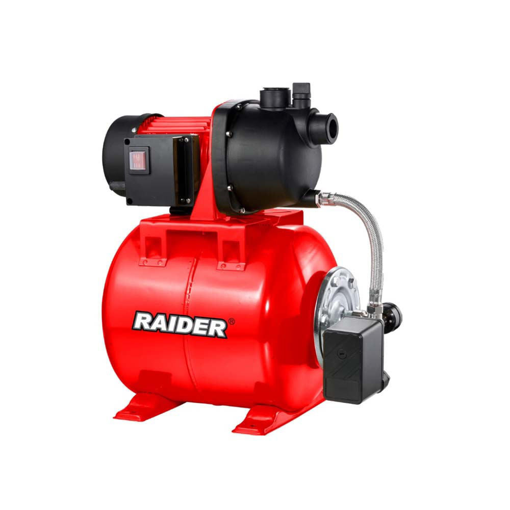 Водна помпа Хидрофор 53L/min 800w 1″ 3bar 40m RD-WP800Z RAIDER