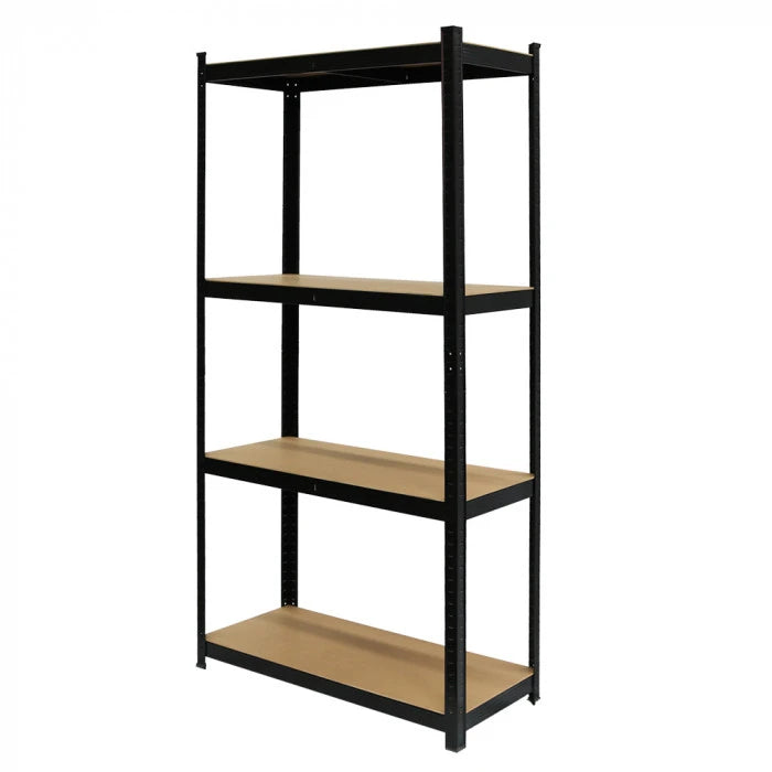 Стелаж метален поц.Standart- BLACK-DIY 4х175 1800х900х400мм 4 MDF рафта 3511400