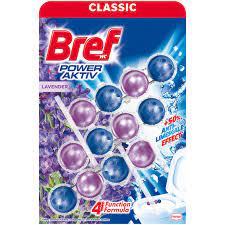 Bref Power Active ароматизатор за WC 3х50гр Лавандула 922145