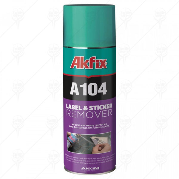 Спрей A104 за премахване на етикети и остатъци от лепила 200мл Akfix 39225