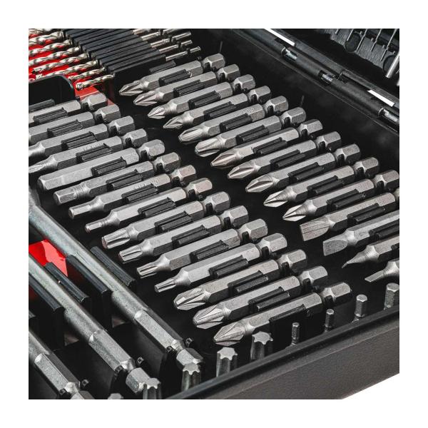 Комплект свредла и битове Raider 150696 – 246 бр.