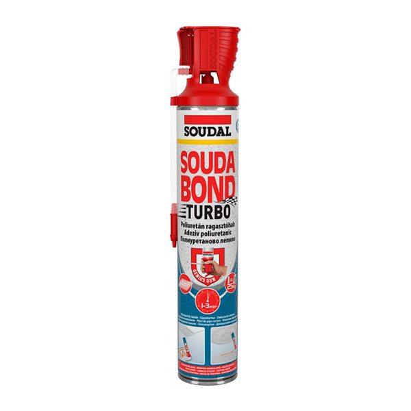 Soudal ПУ пяна за лепене Soudabond Turbo ръчна 750мл 155968