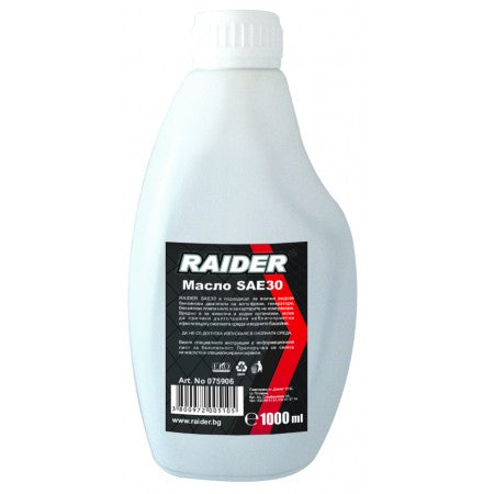 Raider масло SAE30 1л 075906
