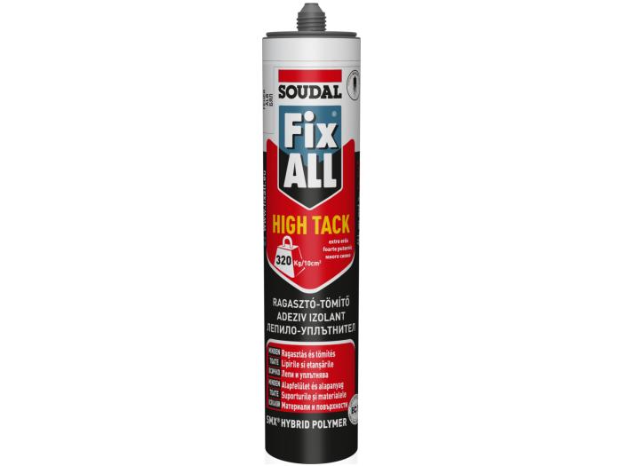 Soudal еласт.лепило-херметик Fix all Hight Tack 290мл 119381