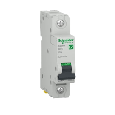 Автоматичен прекъсвач, Easy 9, 1P, 50 A, крива С, 6000 A Schneider Electric