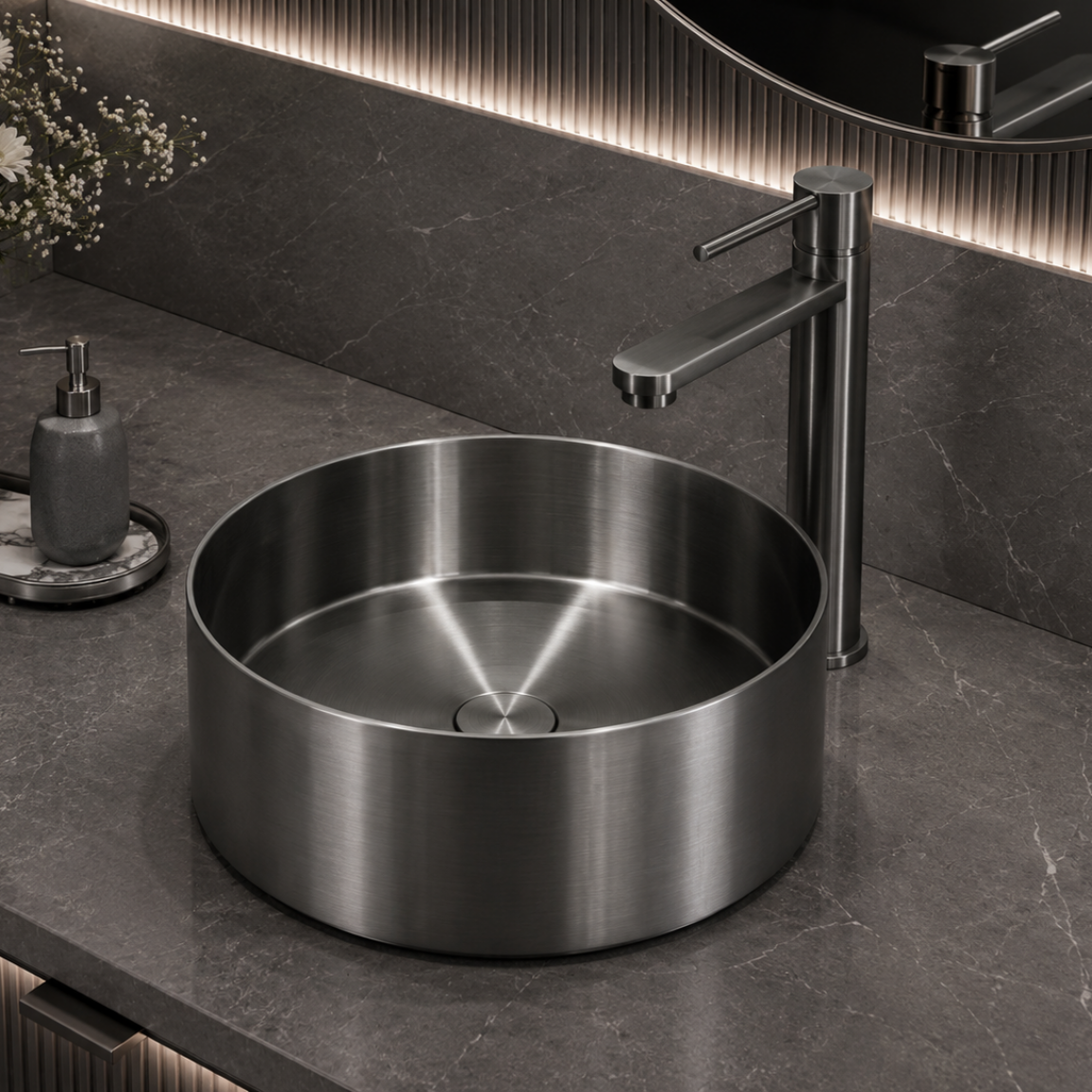 PURE STEEL мивка от нераждаема стомана  3611GG
