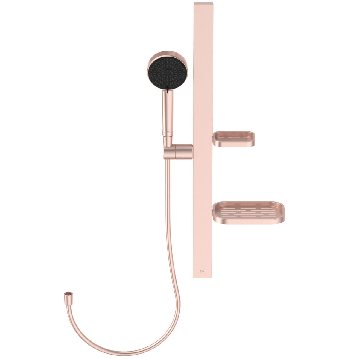 Душ комплект Idealrain ALU+ с полици цвят розе BD586RO