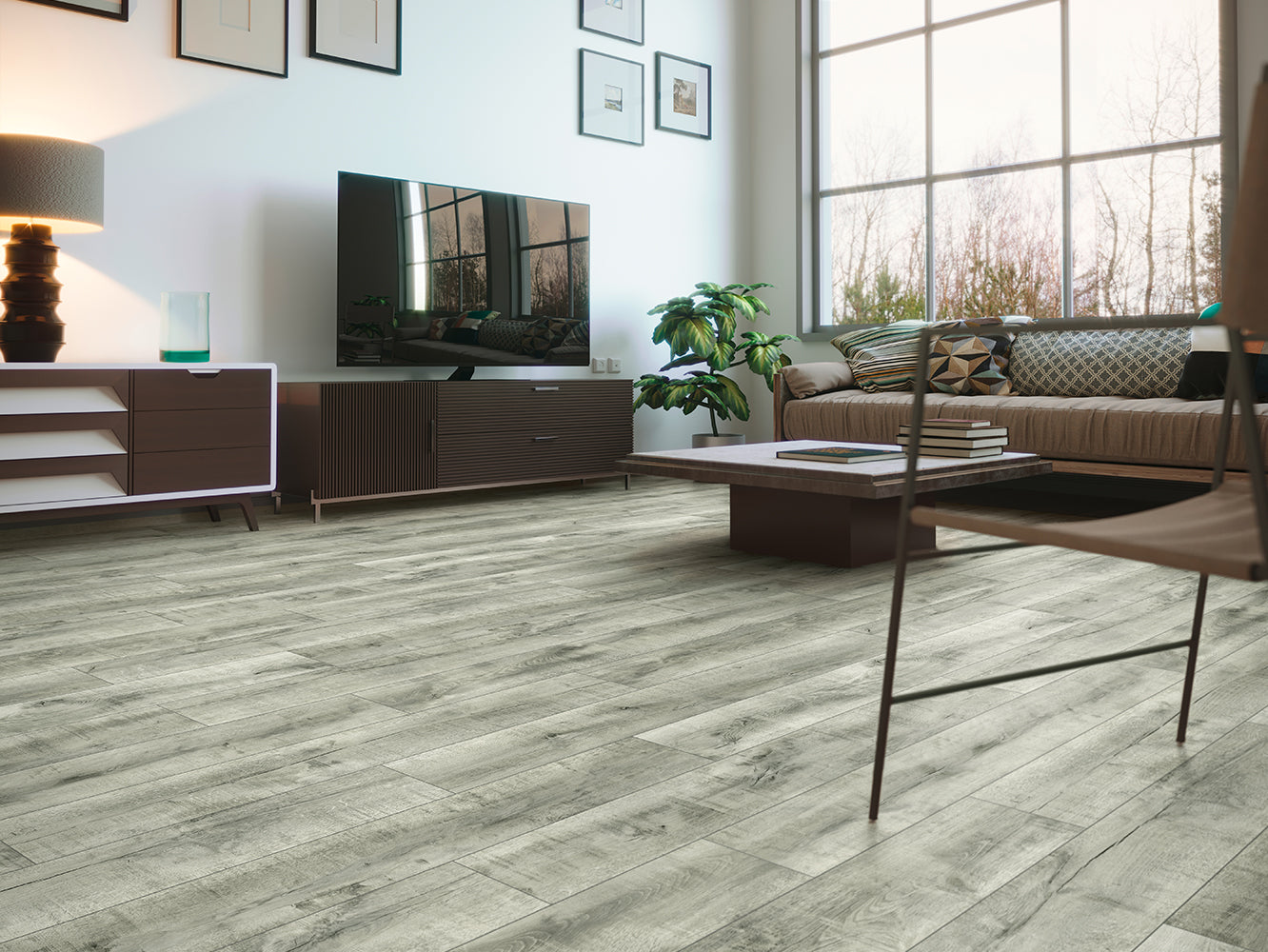 Ламиниран паркет K463 Weathered Volcano Oak Колекция Atlantic 8 Classic на Krono Original®