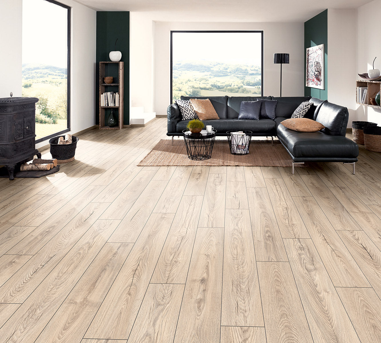 Ламиниран паркет K478 MUSHROOM CARPENTER OAK  Колекция Atlantic 10  Krono Original®