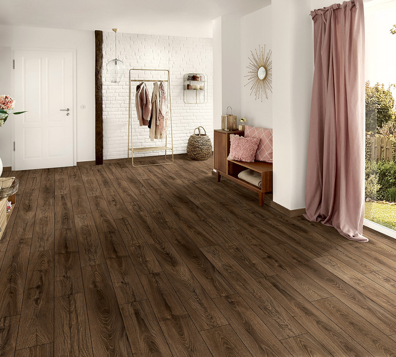 Ламиниран паркет K479 ESPRESSO CARPENTER OAK Колекция Krono Original® Organic Classic