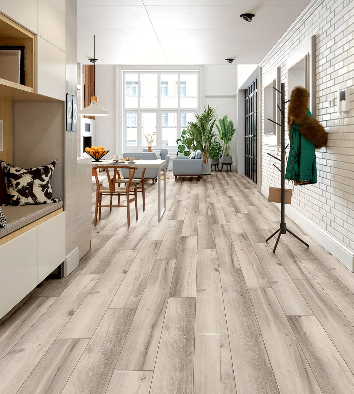 Ламиниран паркет K506 LUNAR RANGE OAK, КОЛЕКЦИЯ ORGANIC FLEX