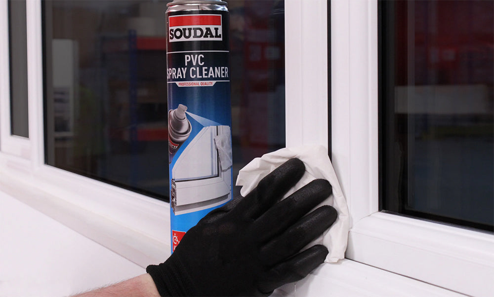 Soudal почистващ спрей за PVC рамки 750мл 156175