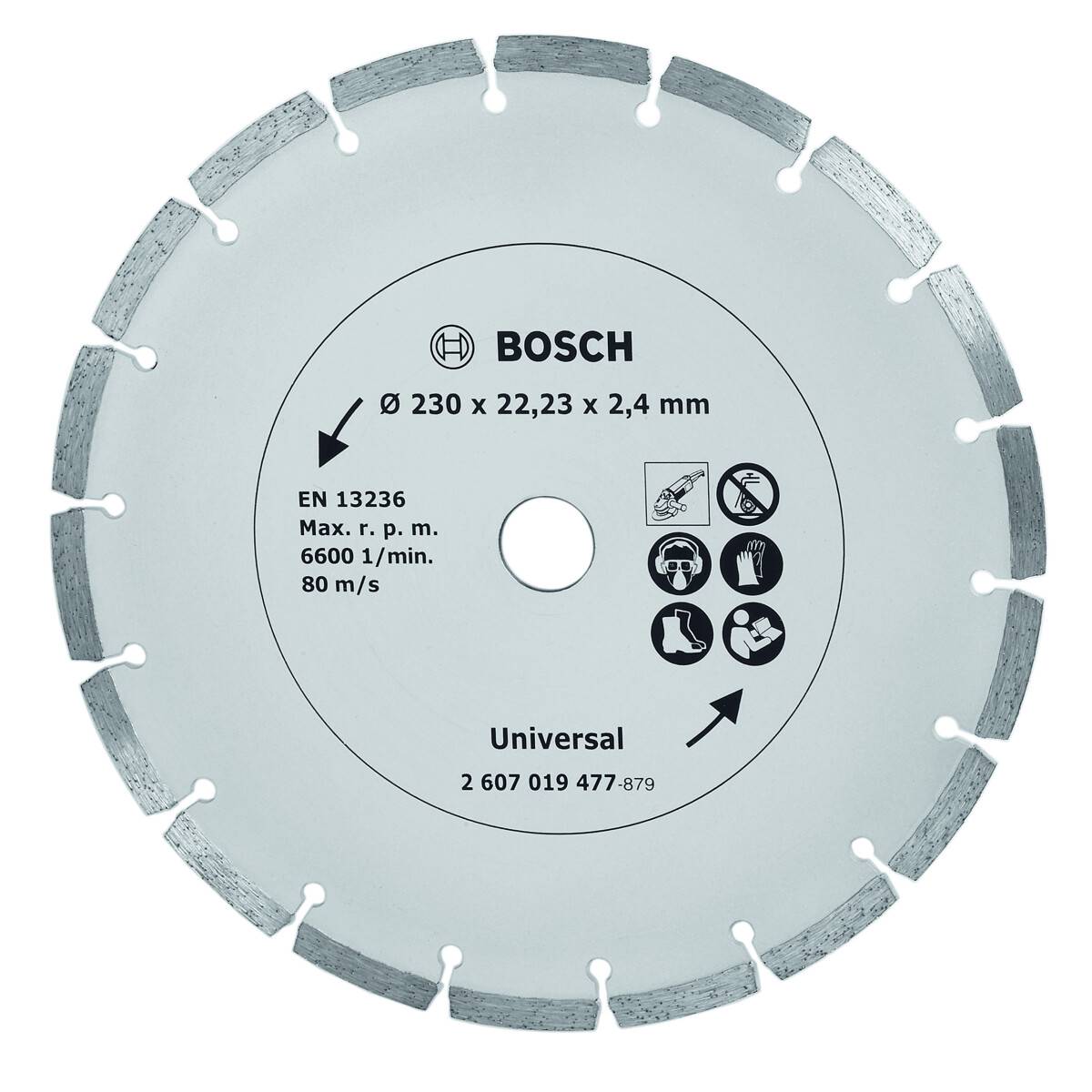 Диамантен диск за рязане на строителен материал Bosch Ø 230 mm