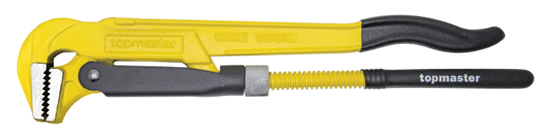 Шведски тръбен ключ с двойно рамо Topmaster 1" 90° CR-V