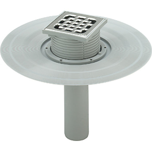 Подов сифон за балкон със долно оттичане 100х100mm φ 50mm Viega Advantix 557096