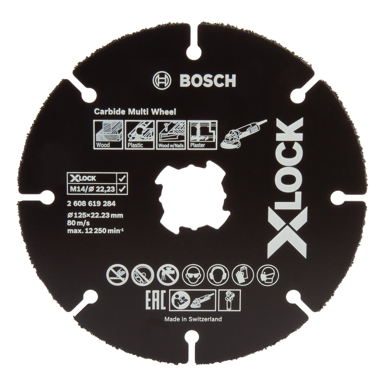 Карбиден многоколесен режещ диск Bosch X-LOCK