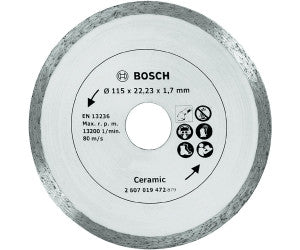 Диамантен диск за фаянс Bosch Ø 115 мм