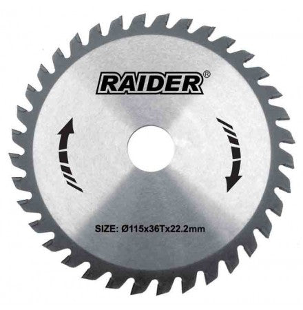 Диск за циркуляр 115х36Tx22.2mm RD-SB28 163134/Raider