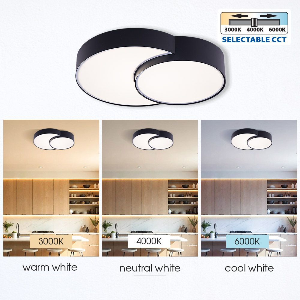 LED плафон PEBBLE LED ∙ 35W ∙ CCT ∙ 3000-4000-6000K