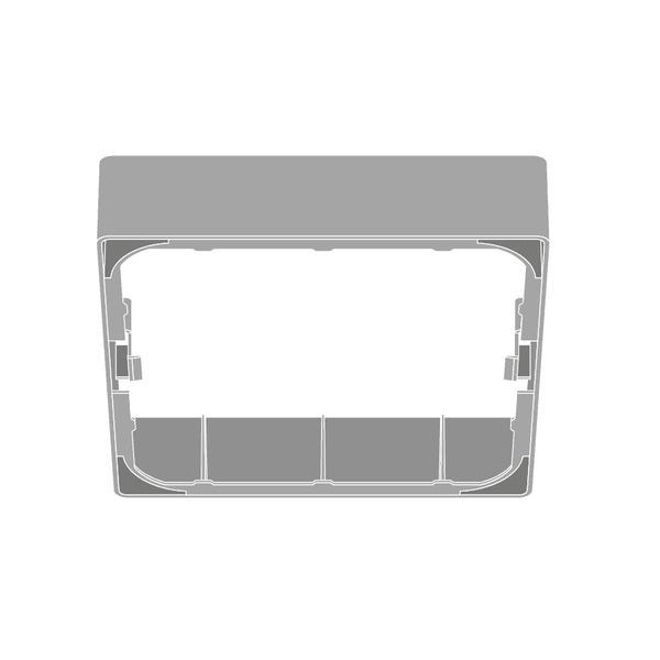 ОСР.Downlight(DLS71) Рамка за повърхностен монтаж за DL SLIM SQ155 бяла Ledvance 079410