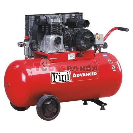 Монофазен бутален компресор Fini MK102/N-90-2M, 90 л, 1.5 kW, 10 бара