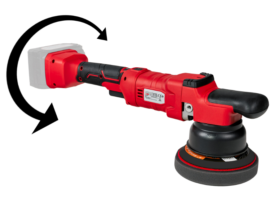 Raider R20 RDP-JPC20 Полирмашина с въртяща ръкохватка Ø125mm Solo - 041608