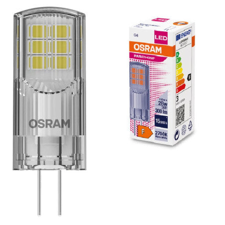 LED лампа PARATHOM PIN CL 30 non-dim 2.4w/827 G4 Ledvance 202400862/OSRAM