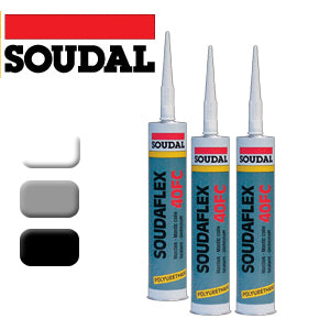 Soudal уплътнител Soudaflex-40FC сив 300мл 157921